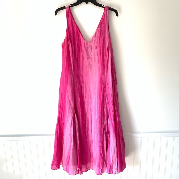 Ralph Lauren Dresses & Skirts - Ralph Lauren Pink Ombré Silk Sundress Size 8